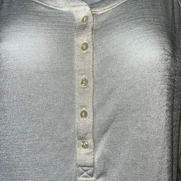 Abercrombie & Fitch Cream Button-Down Shirt - Picture 2 of 7